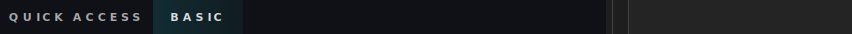 The programmer bank tabs